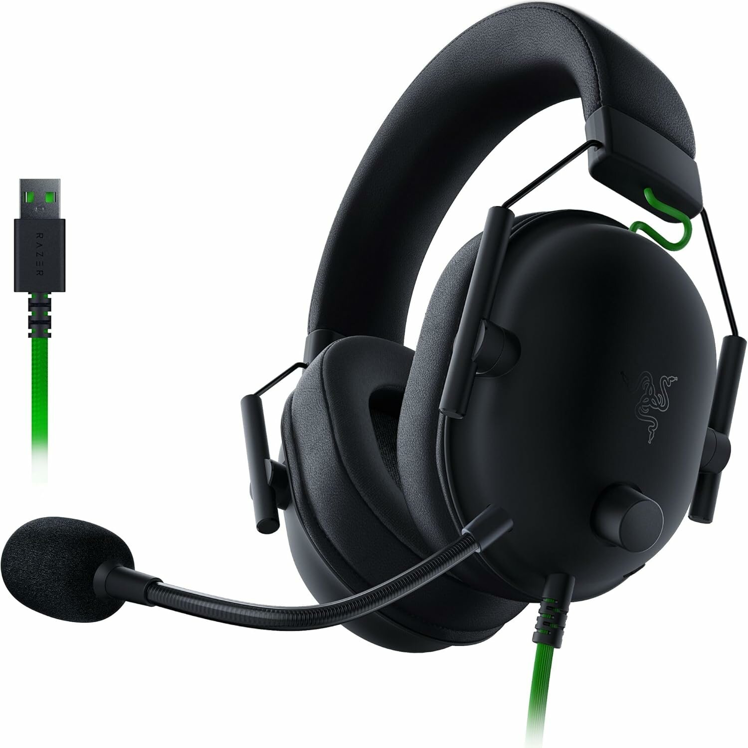 Наушники Razer BlackShark V2 X Wired Gaming Headset with 7.1 Surround Sound, 50mm Drivers, Noise Cancelling Mic