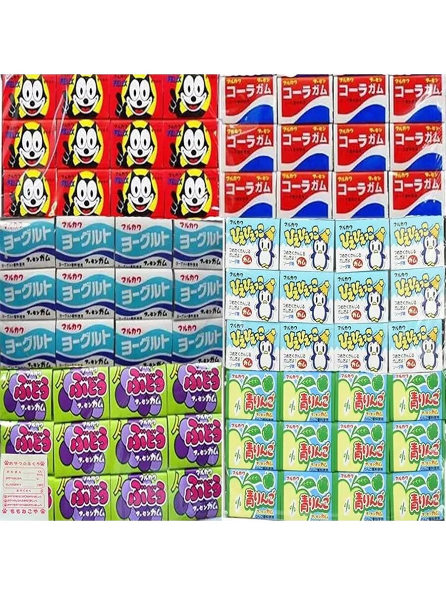 Жевательная резинка MARUKAWA 72 шт.