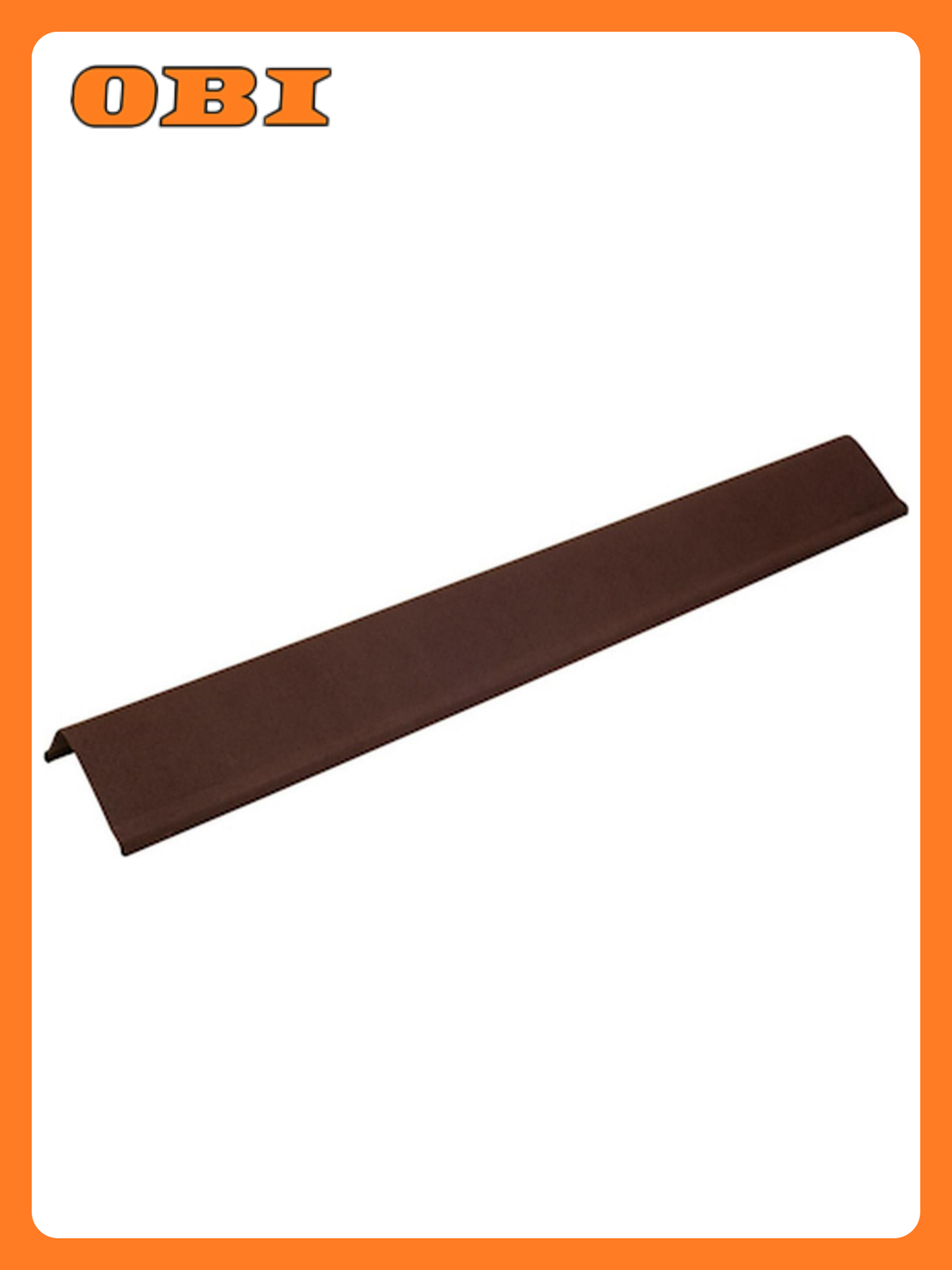 Щипец Ондулин коричневый 1035х15 см