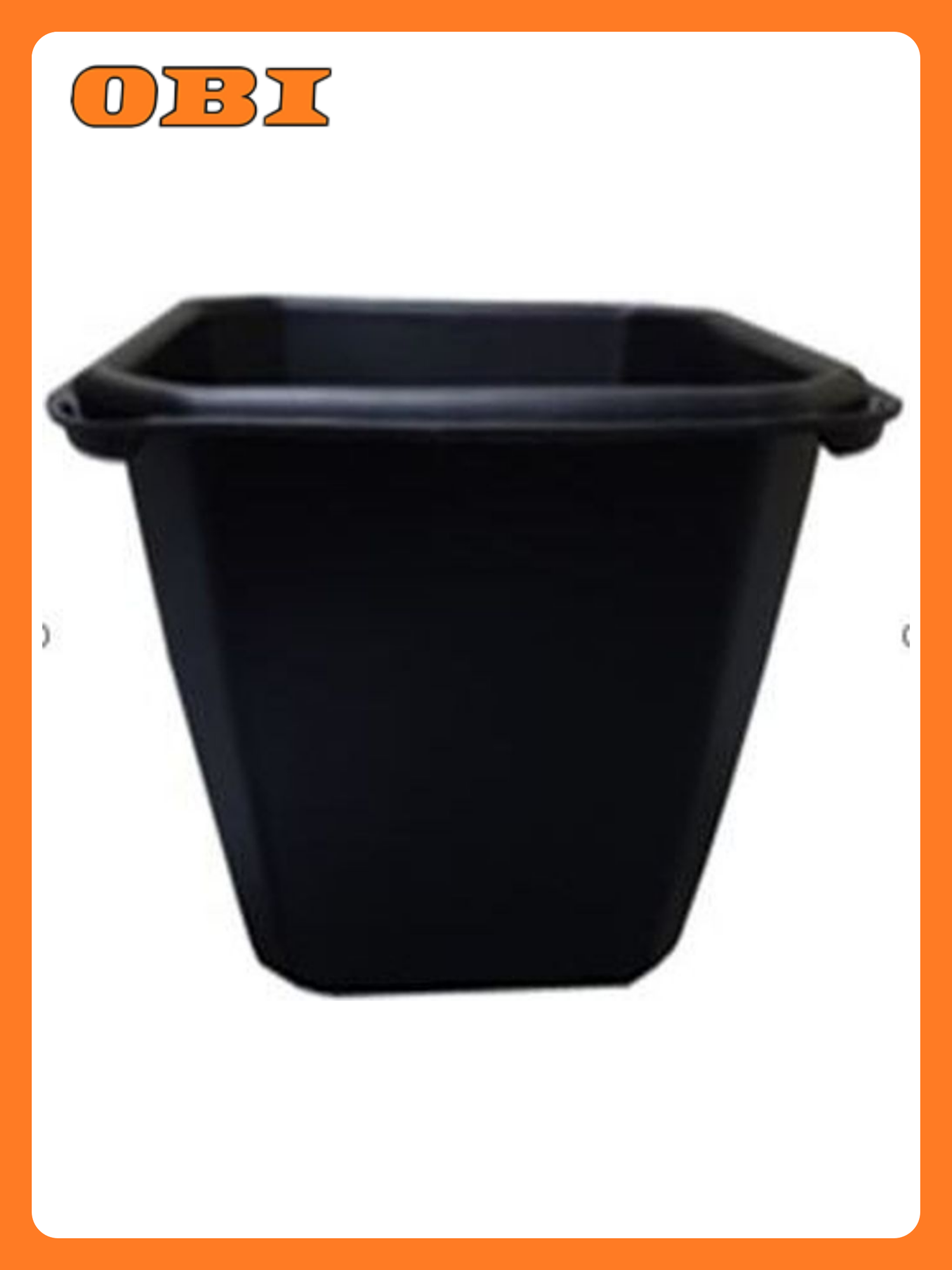 Бак Экструзион  100л  квадратный  морозостойкий  пластик  черный