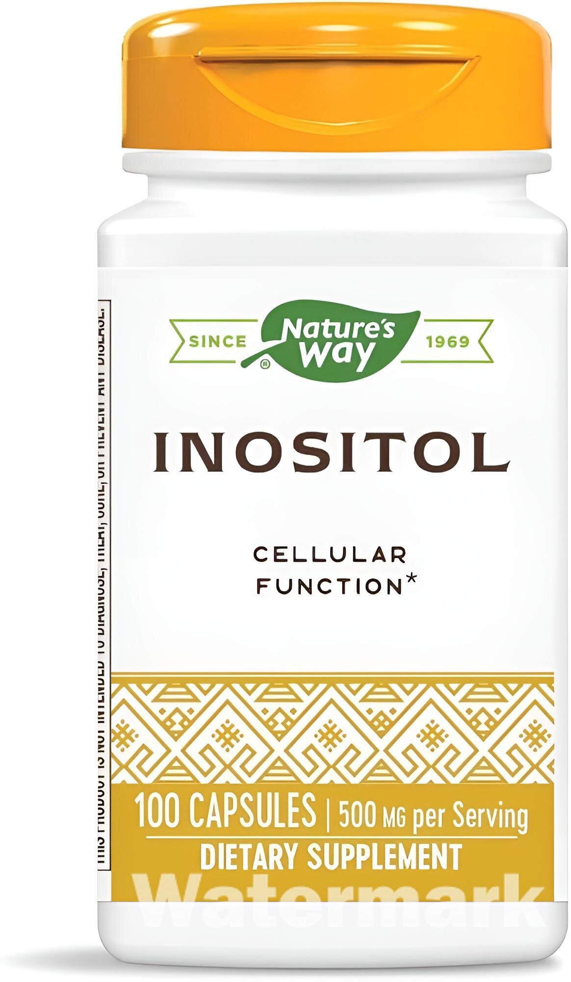 Inositol Nature’s Way N100 — поддержка метаболизма, нервной системы и клеточных функций