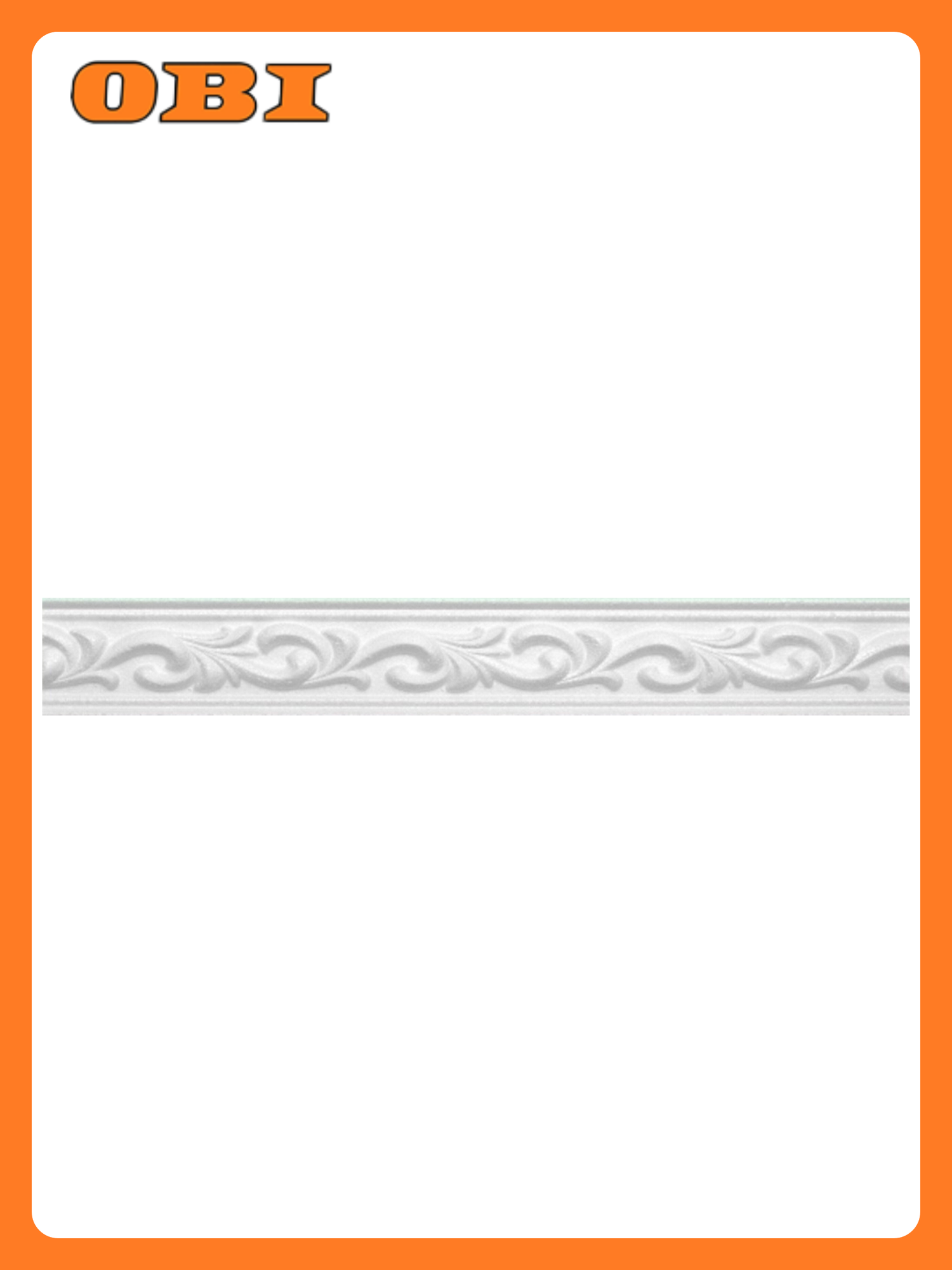 Плинтус потолочный Комфорт-Пласт для МДФ панелей 2000х31х31 мм белый