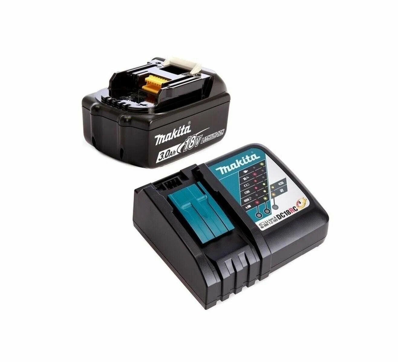 Набор Makita RF191A25-2 аккумулятор BL1830B зарядное устройство DC18RC
