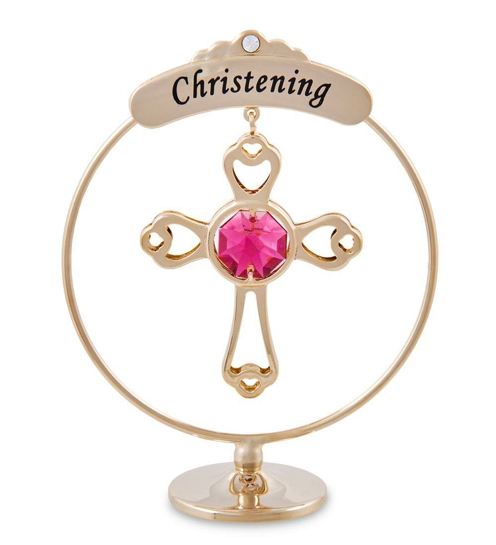 Фигурка Крест с цв. кр. A971422 Crystal Temptations Металл кристалл