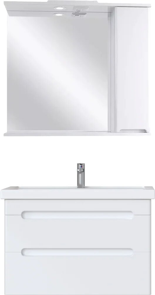 Мебель для ванной комнаты SanStar Адель 80 подвесная