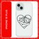 Чехол на Apple iPhone 15 Plus / Айфон 15 Плюс с принтом "Little hearts doodles 1...