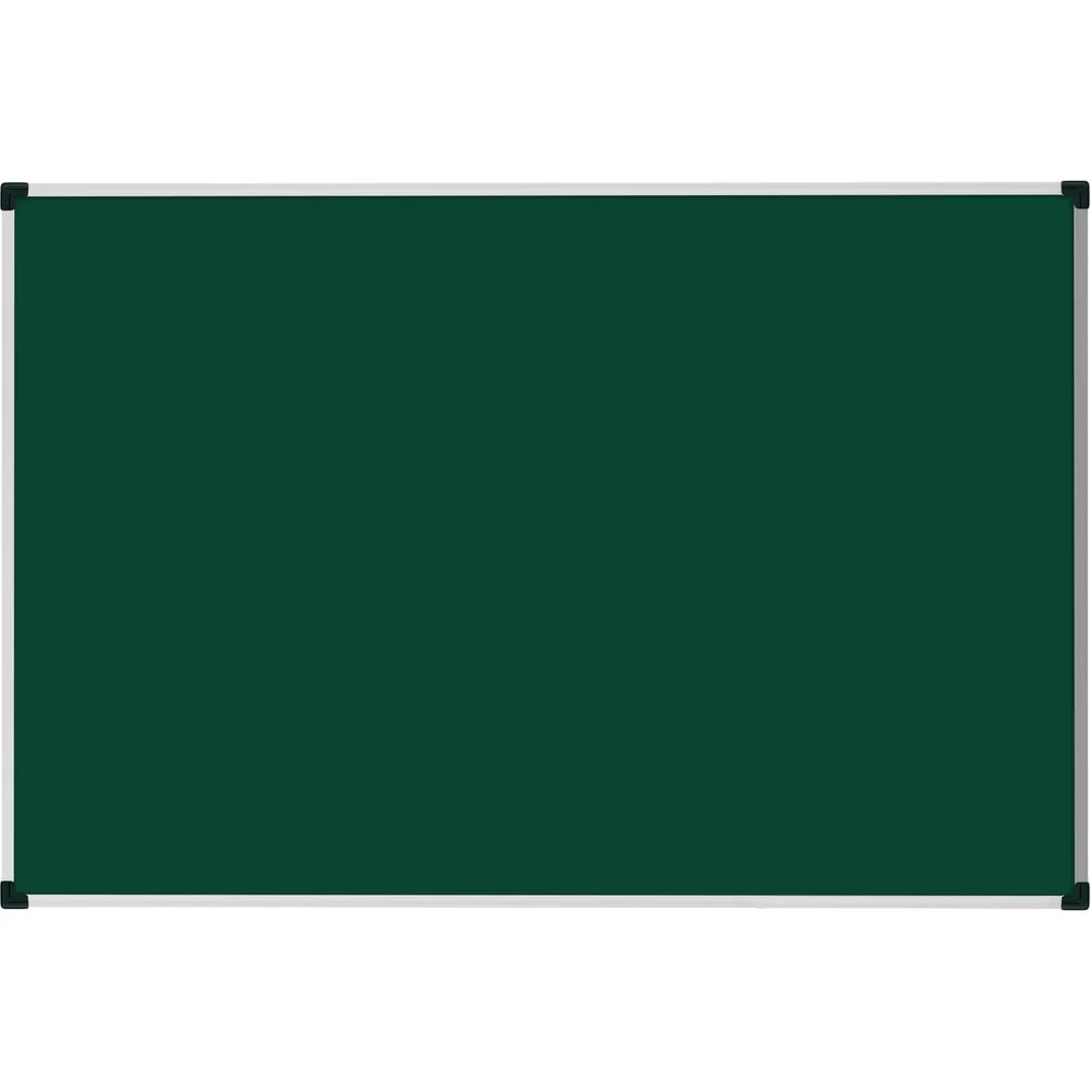 BoardSYS Доска 1 Элементная магнитно-меловая белый проф. Черн уголок 45x60 10МБЧ45х60