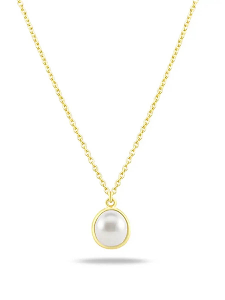 Колье VALTERA, серебро, 925 проба, жемчуг