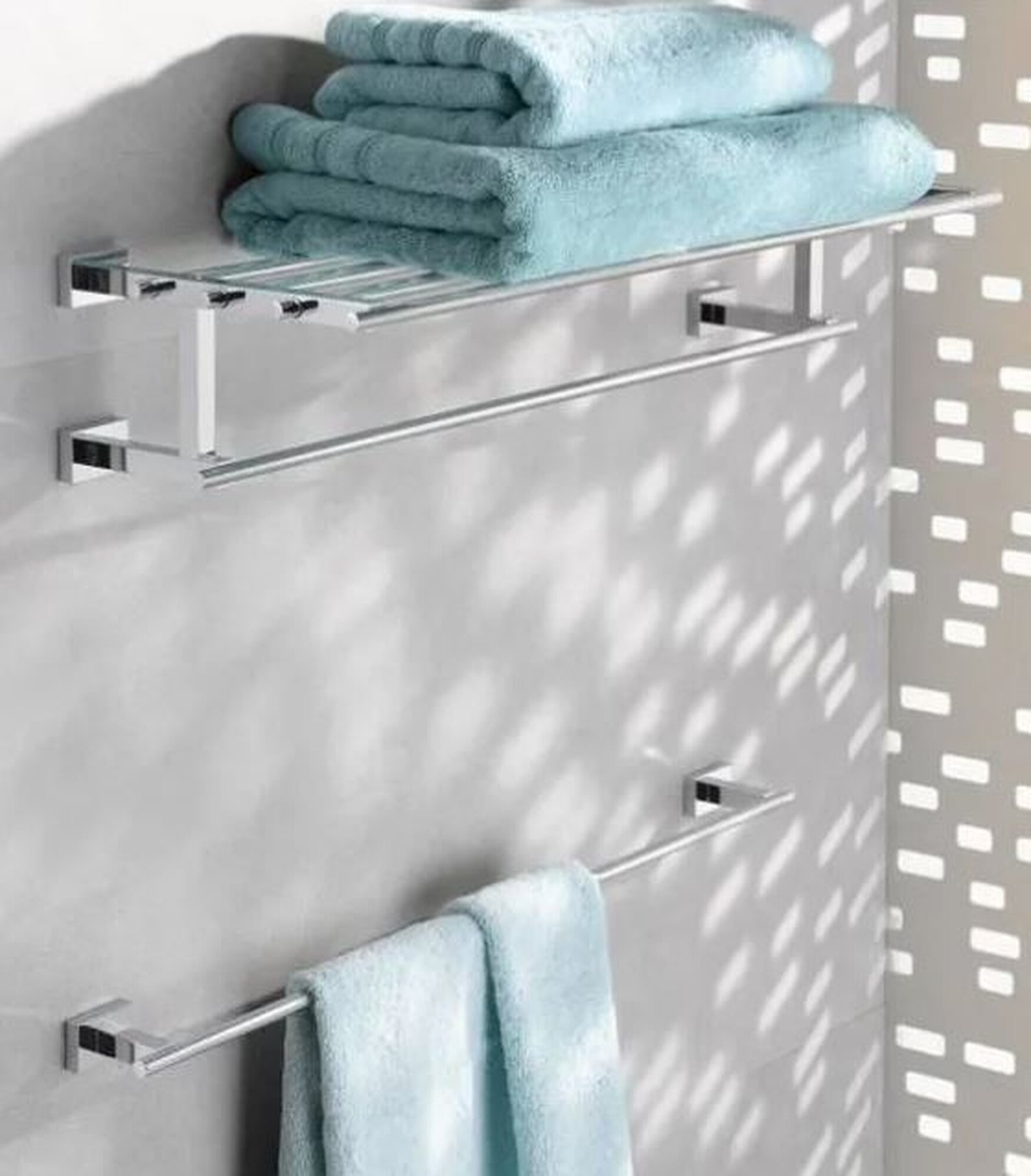 Держатель для полотенца Grohe Essentials Cube 40509001 металл хромированная поверхность 558мм