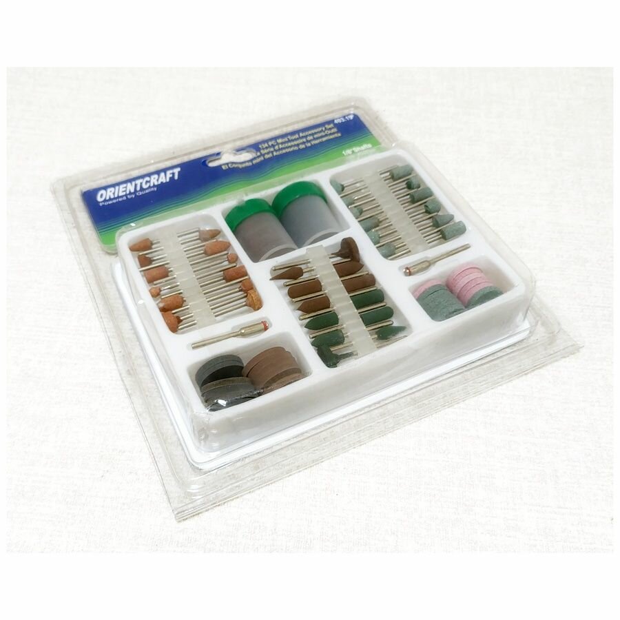 Насадки для гравера, 134 предмета, хвостовик 2,3 мм — фото 1