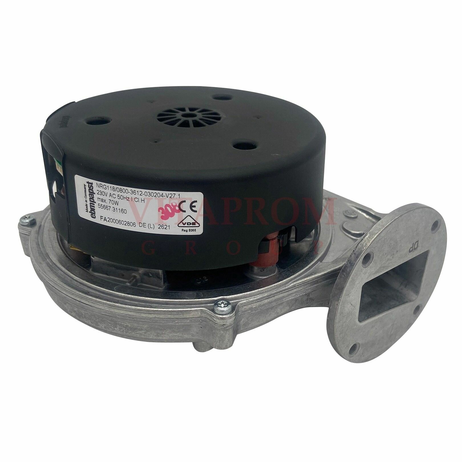 Вентилятор ebmpapst NRG118/0800-3612-030204, 55667.31160