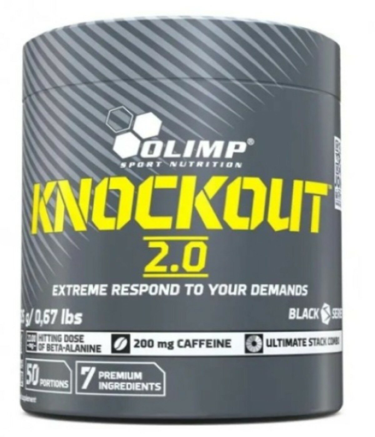 Предтренировочный комплекс Knockout 2.0 от Olimp Sport Nutrition, bubble blow, 305г