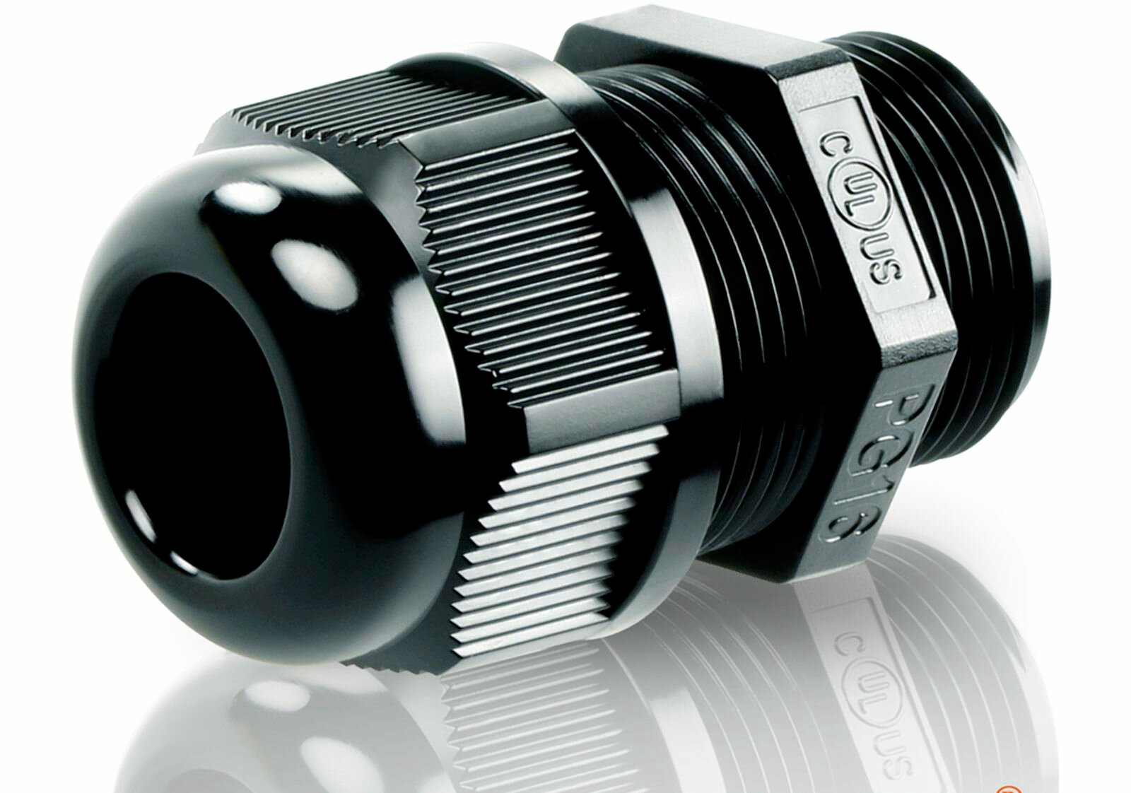 MGB16-10B AVC пластиковый кабельный ввод IP68 M16x1.5 для кабеля 6.4~10.4 мм цвет черный