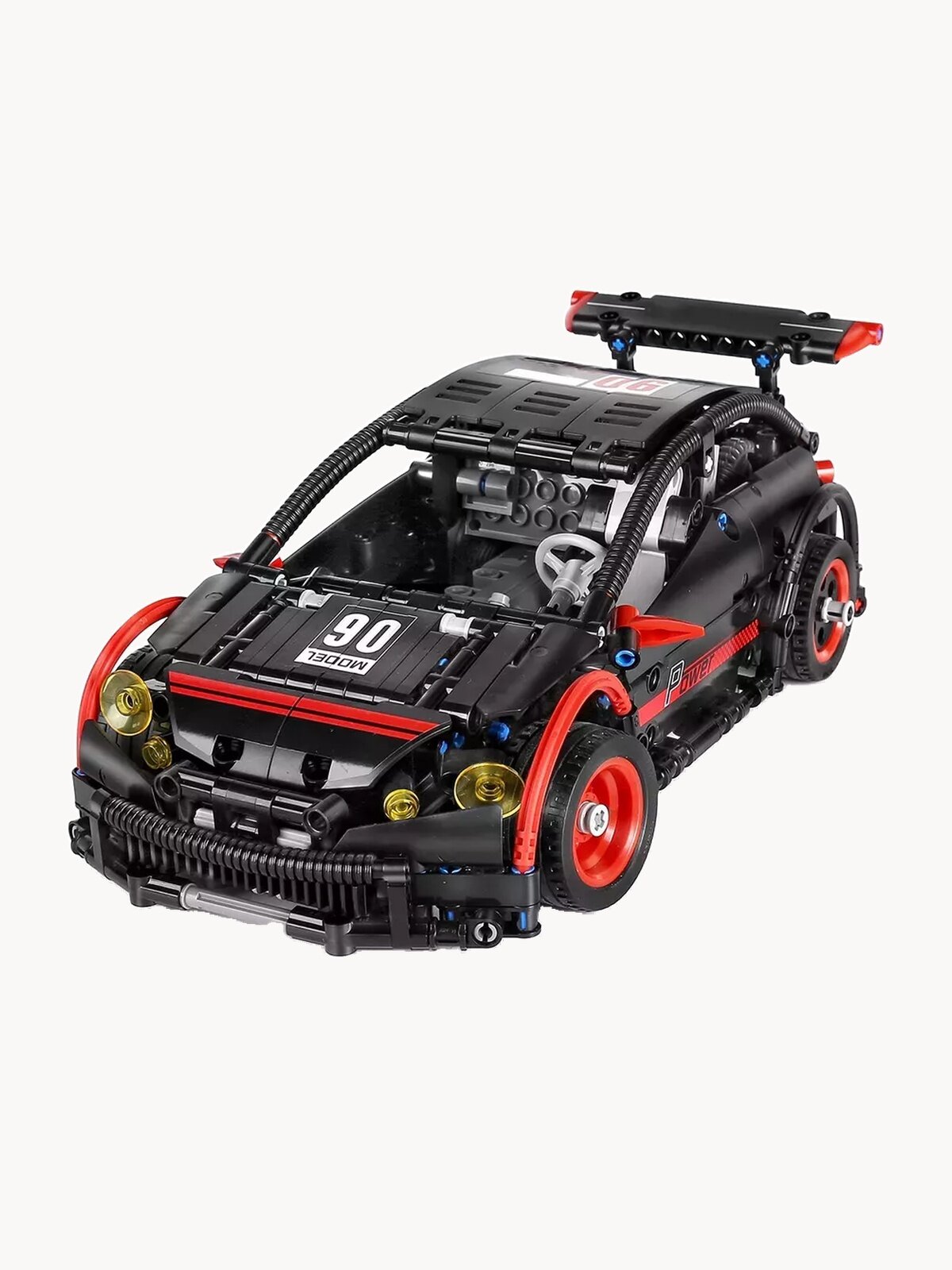 MOLD KING Electric Hatchback R-Type RC Car MOC-6604 Детские строительные блоки Игрушки
