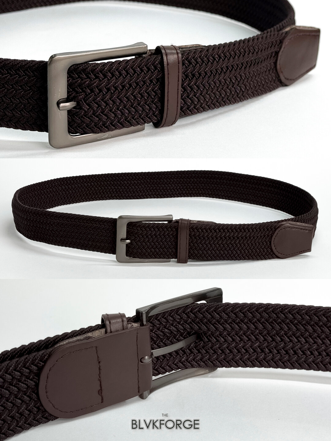 Ремень  для мужчин, размер 100, Шоколадный — фото 1