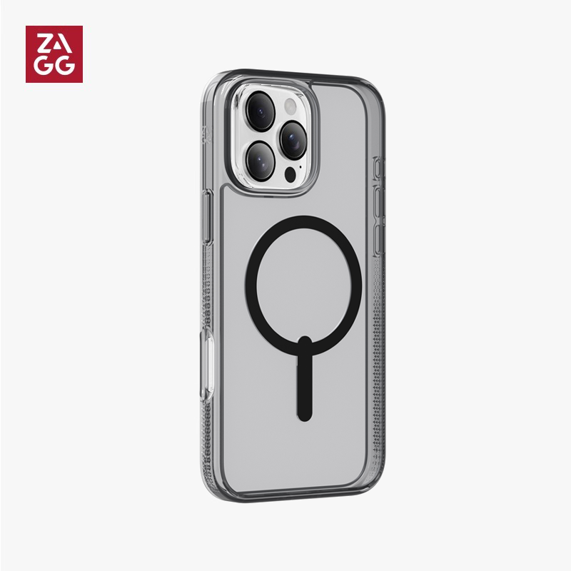 HD прозрачный серый магнитный чехол для iPhone 16 Pro с поддержкой MagSafe