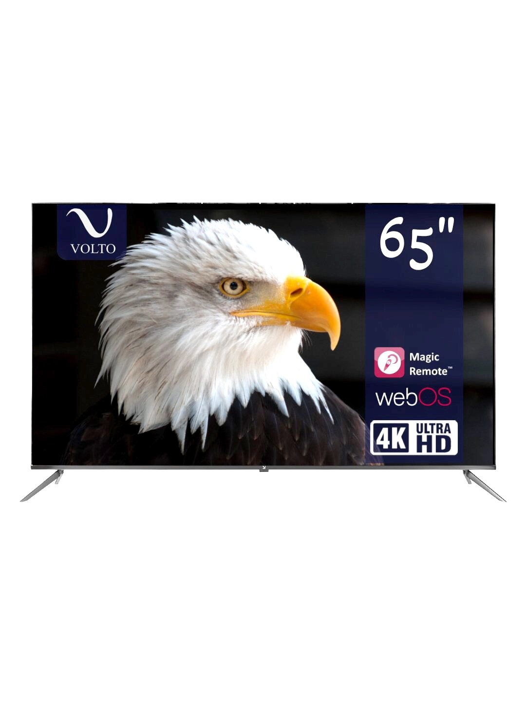 Телевизор Volto 65VUW-9000, Smart, LED, 65", 3840 x 2160, WebOS