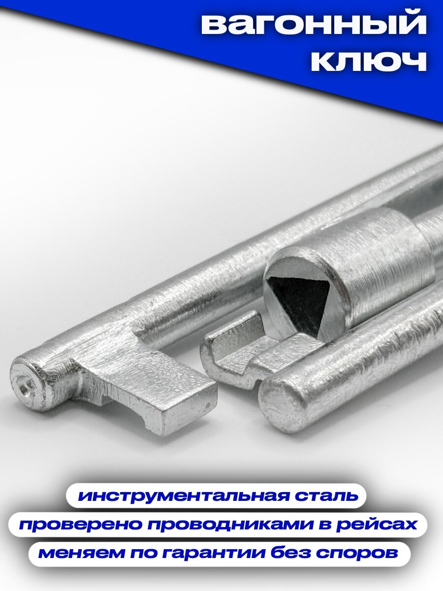 Ключ вагонный для проводника/машиниста — фото 1