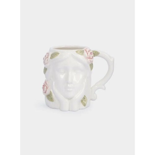 Кружка 350 мл керамика молочная Девушка с тюльпанами Tulip 1530₽