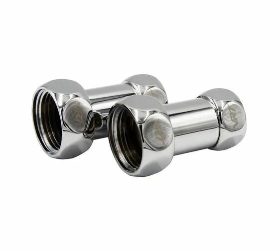 Прямое соединение 1"х3/4" г/г, хромированное VRT
