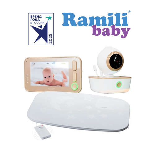фото Видеоняня с монитором дыхания ramili baby rv1300sp