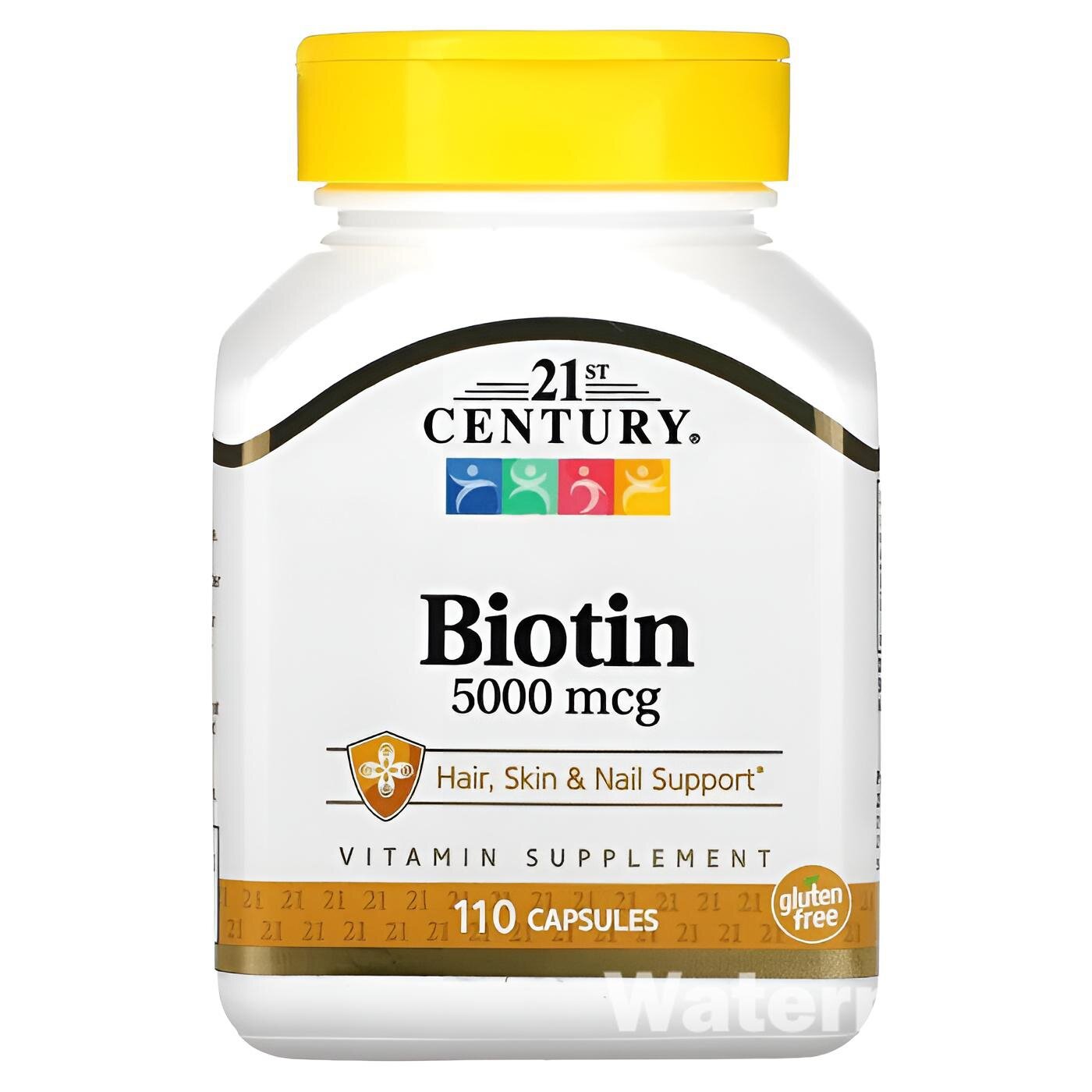 Biotin 10000 mcg 21st Century N120 — это пищевая добавка с высокой дозой биотина (витамин B7),
