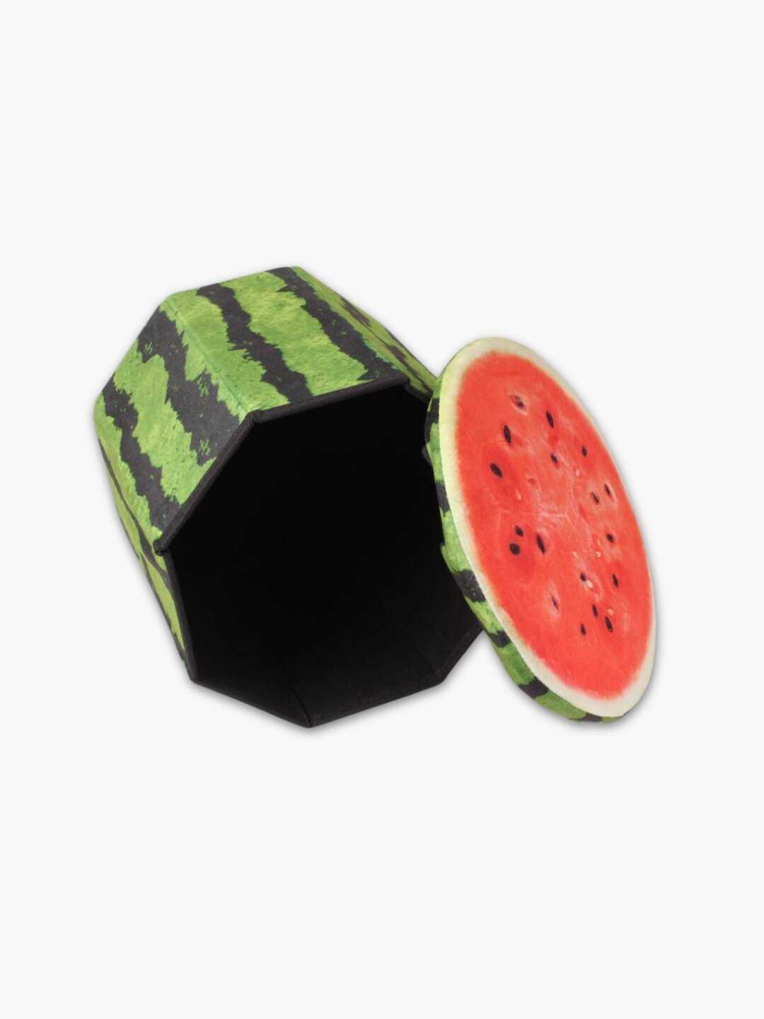 Декоративный ящик для хранения, в дизайне арбуза — фото 1