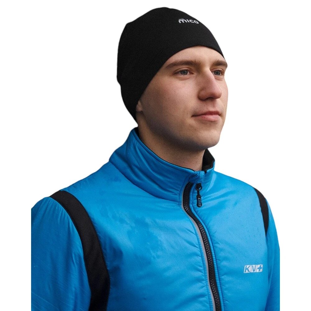 Шапка Mico для мужчин, размер OneSize, черный — фото 1