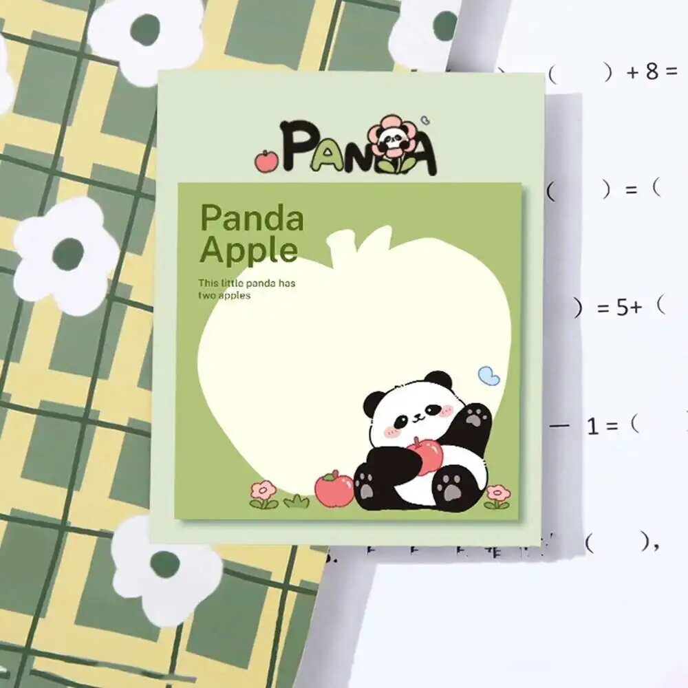 Блокнот Panda Apple, цвет B, 30 листов