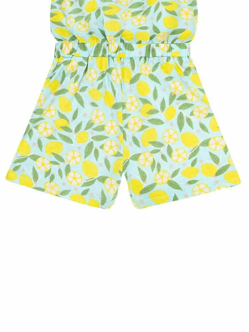 Комбинезон NEO Parfum, открытая стопа, размер 92, лимонный — фото 1