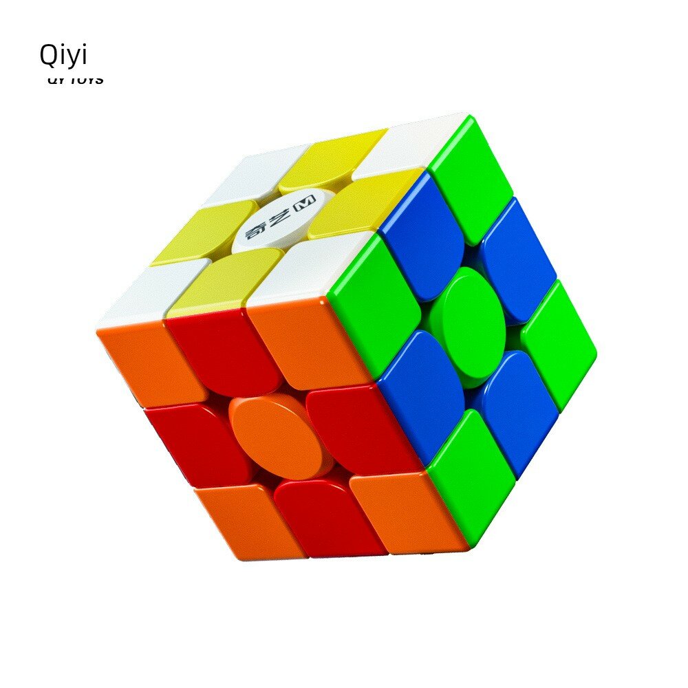 Кубик Рубика Qiyi Warrior M магнитный 3x3, соревновательный, плавный, для начинающих, для раннего развития, детская