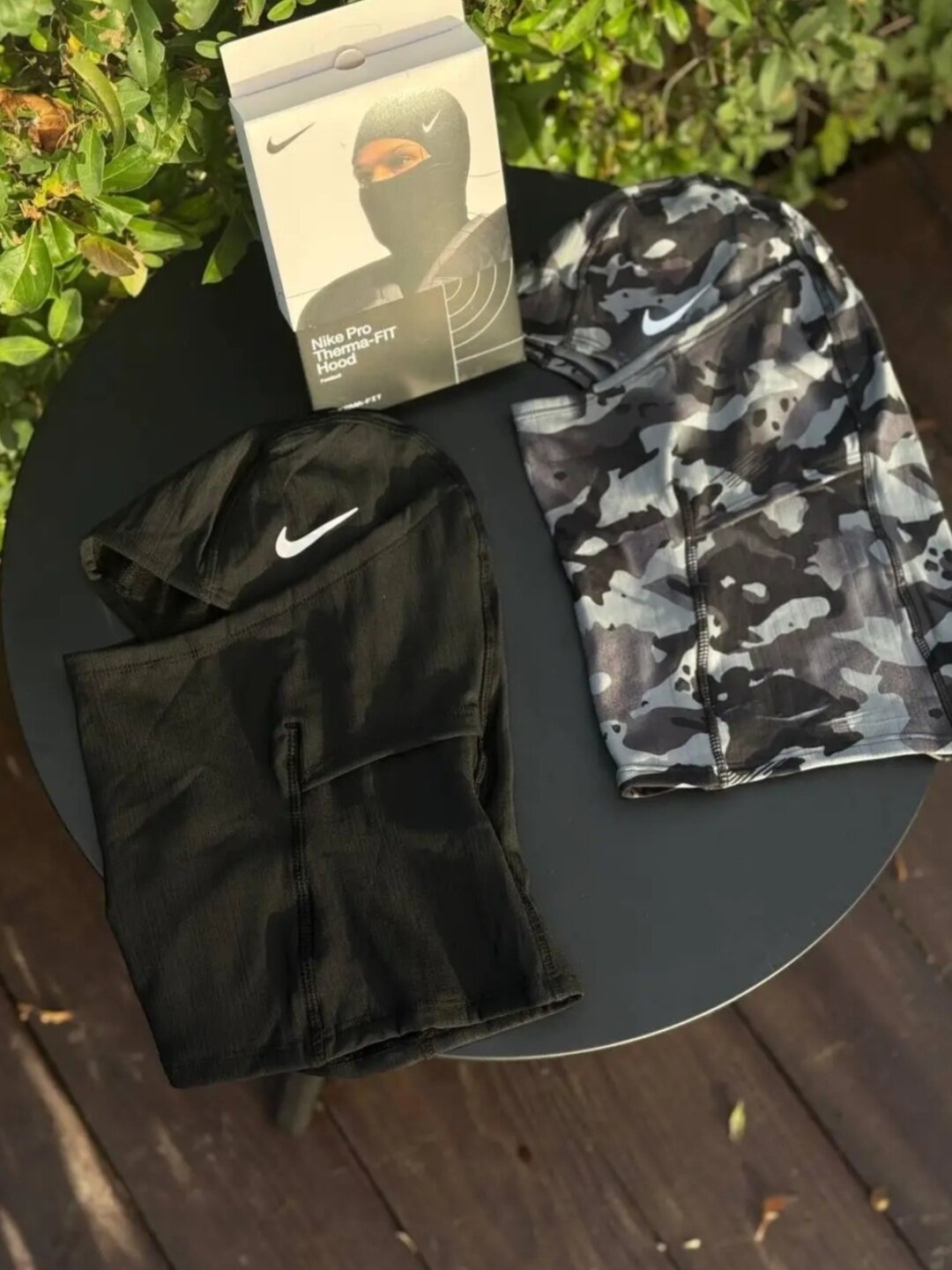 Бандана NIKE nike для взрослых и детей, размер onesize, черный — фото 1