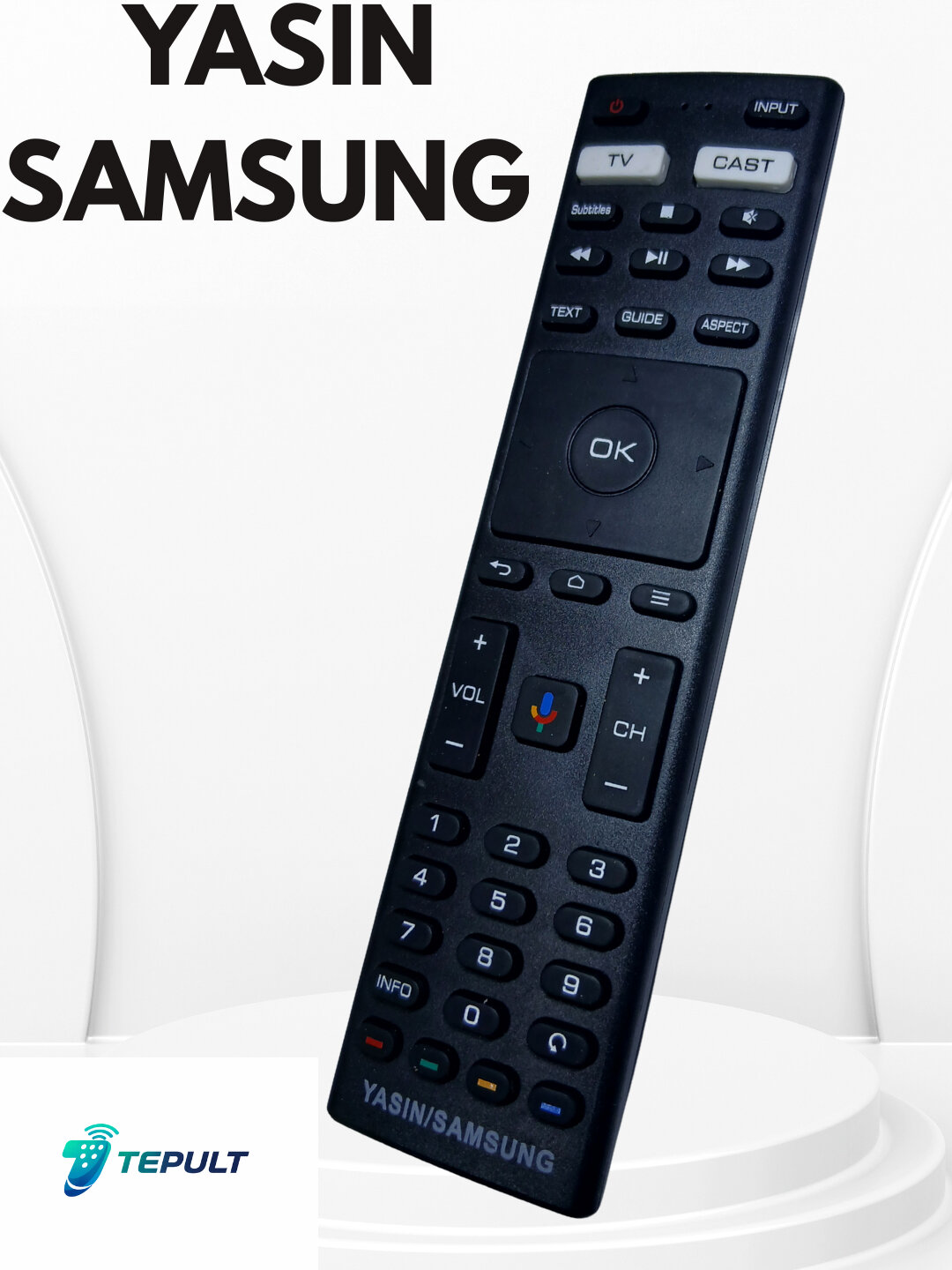 Пульт дистанционного управления, для телевизоров Samsung, YASIN, ИК сигнал