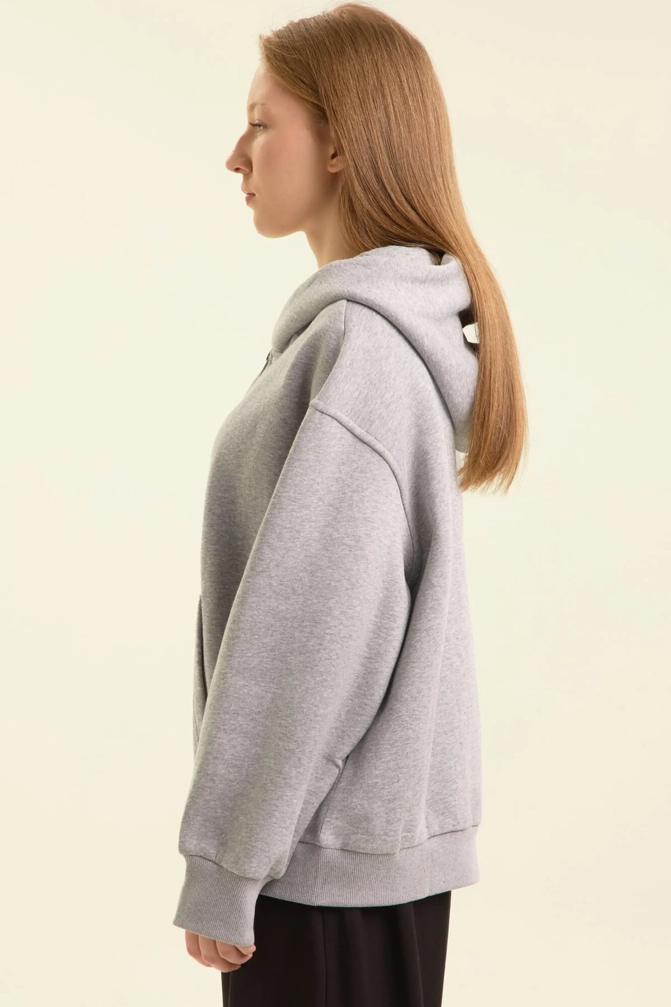 Худи Selfie, размер M, , серый — фото 1