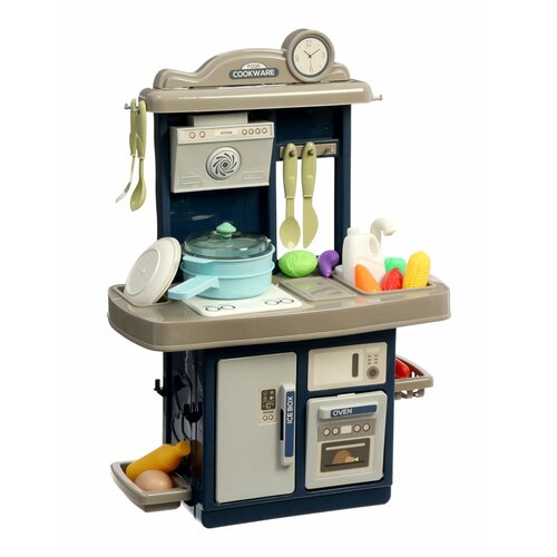 Игровой набор Кухня 22 предмета световые и звуковые эффекты 2202₽
