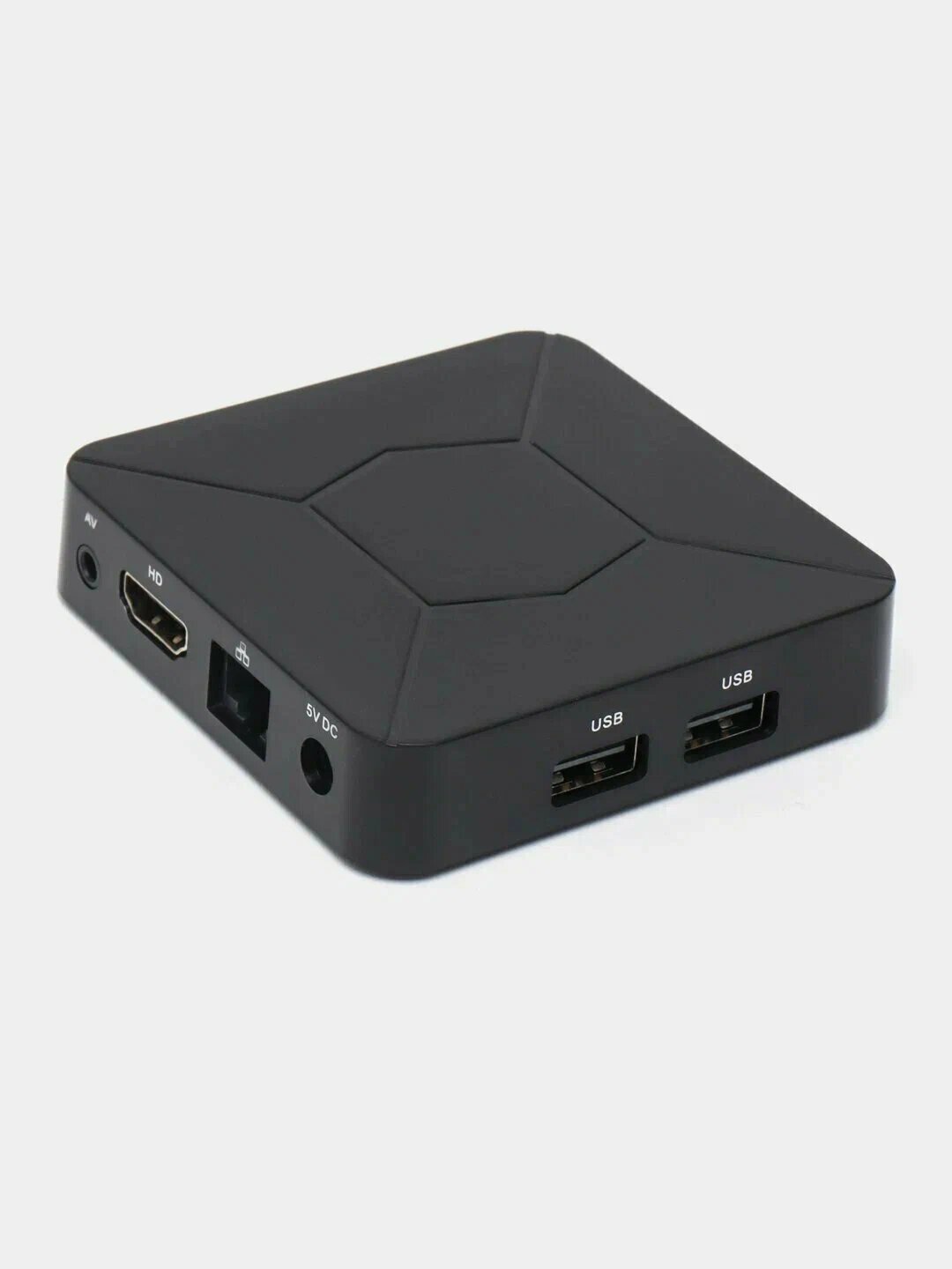 Android приставка Q5 / Smart TV Box с голосовым управлением / Android 11 — фото 1