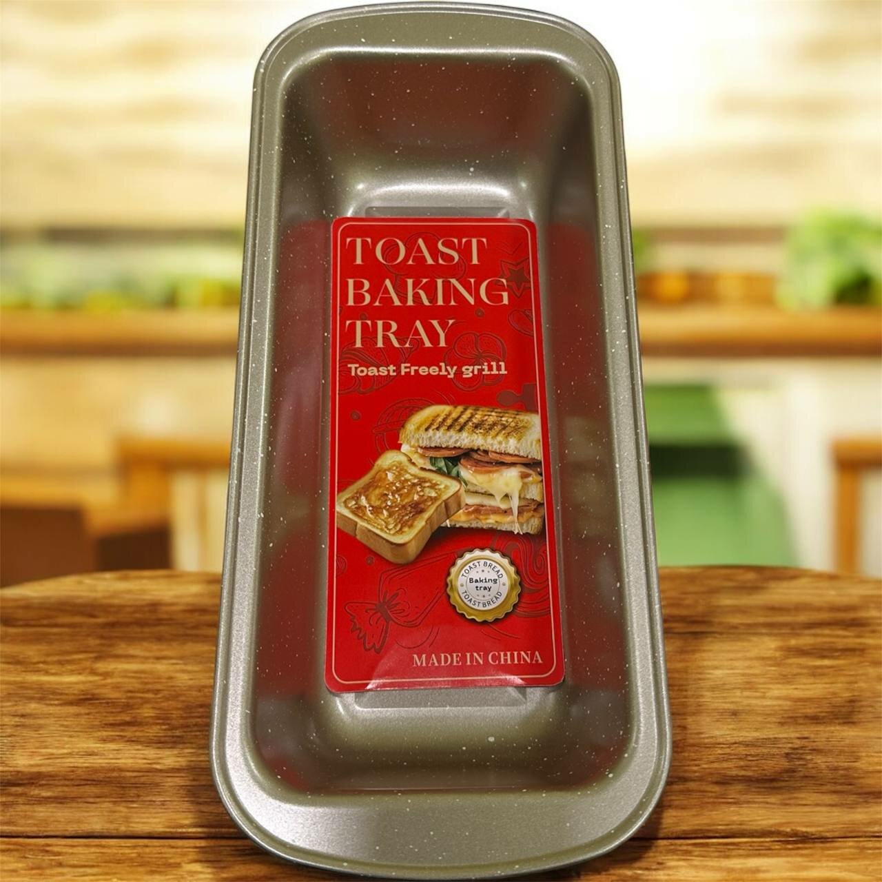 Форма для хлеба, антипригарное покрытие, нержавеющая сталь, 30х13х10 см