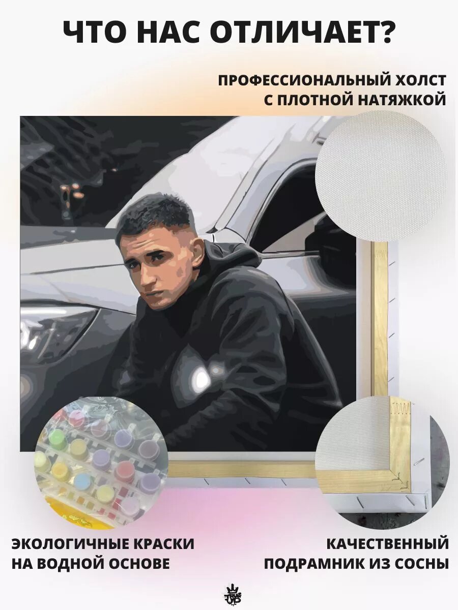 LITVIN картина по номерам на холсте — фото 1