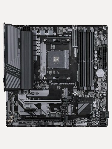 Изображение товара Материнская плата Gigabyte B550M GAMING X WIFI6 черный, AMD Ryzen, AM4, RAID 0, 1, 10