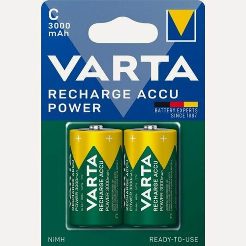 Изображение товара Аккумулятор Varta LR14 C 3000 mAh R2U (уп 2 шт)