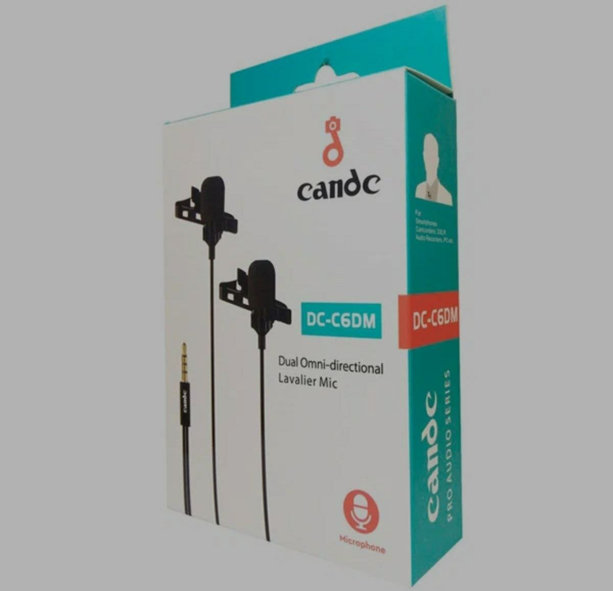 Микрофон CandC DC-C3, для видео, интервью, YouTube, Instagram, Type-C