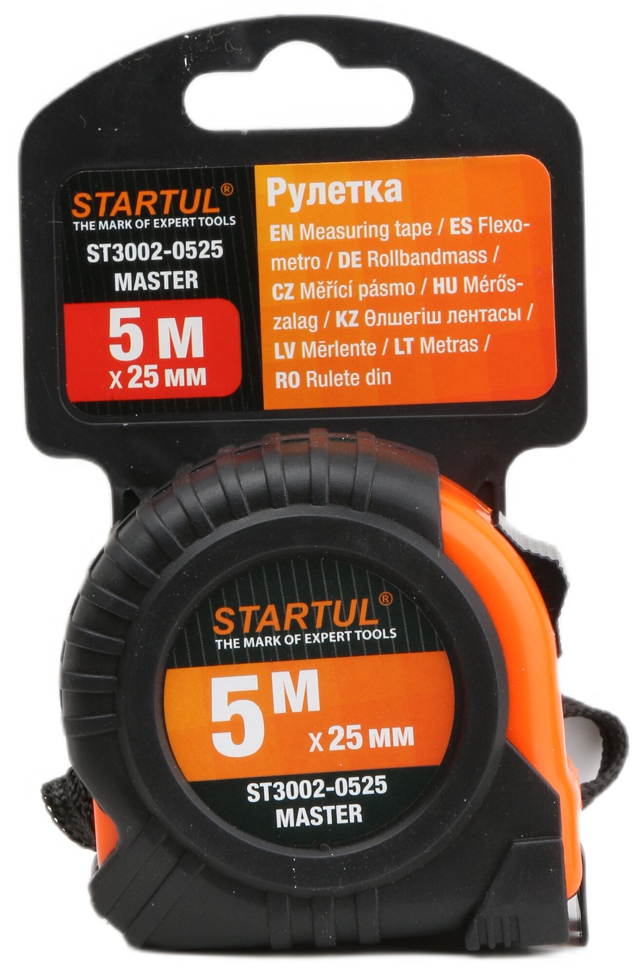 Рулетка измерительная STARTUL Master ST3002-0525, длина 5 м, ширина 25 мм — фото 1