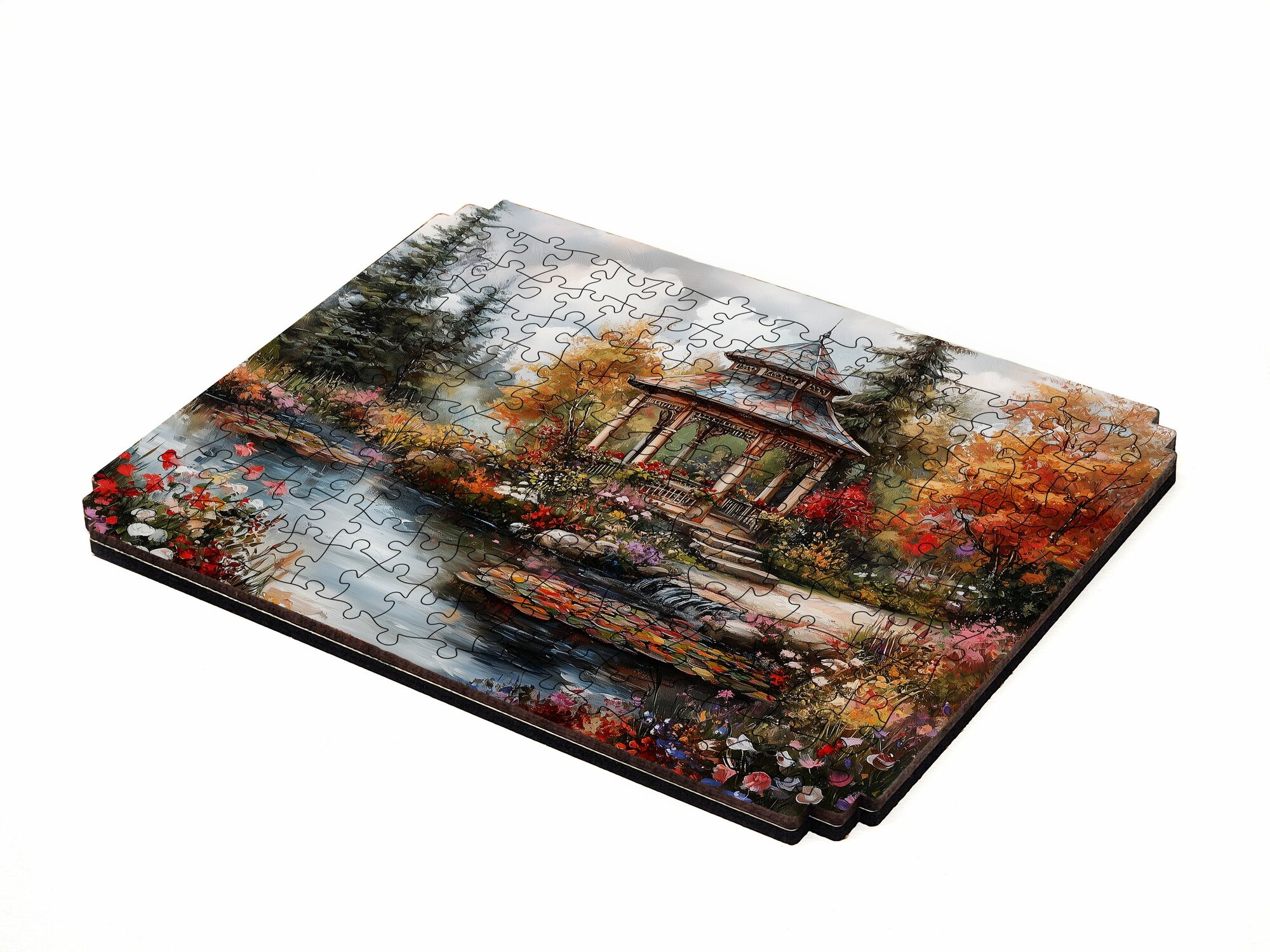 Пазл Алма мини 150 деталей. Цветущий парк — фото 1