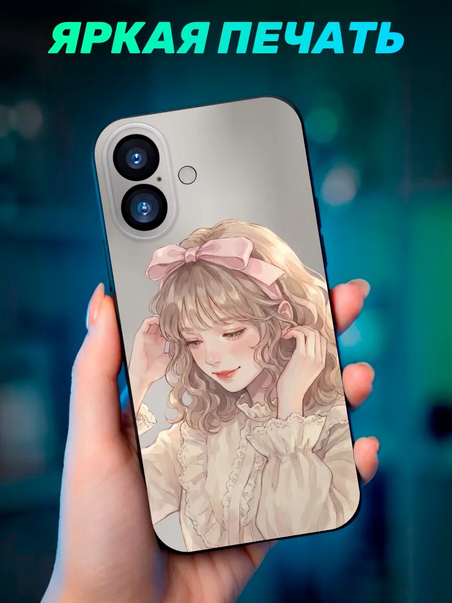 Чехол на iphone 16 девушка — фото 1