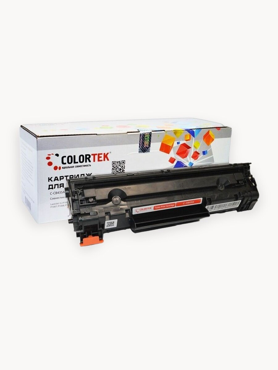 Картридж Colortek CB435A (35A) для принтеров HP, лазерный совместимый