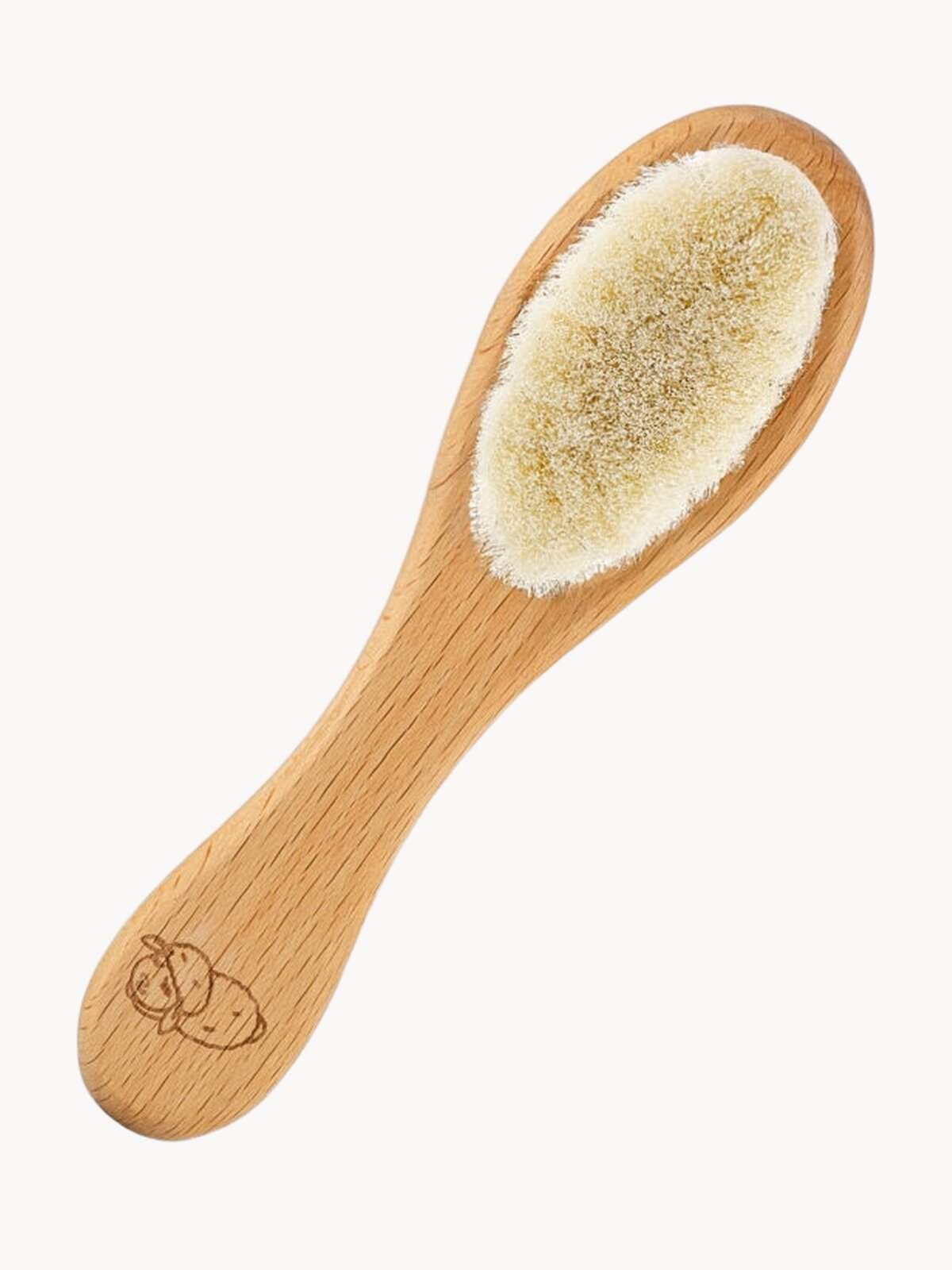 Деревянная расческа-щетка детская с мягким ворсом от ROXY-KIDS