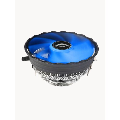 Кулер для процессора башня 2 тепловые трубки и вентилятор 92мм с подсветкой RGB 630₽