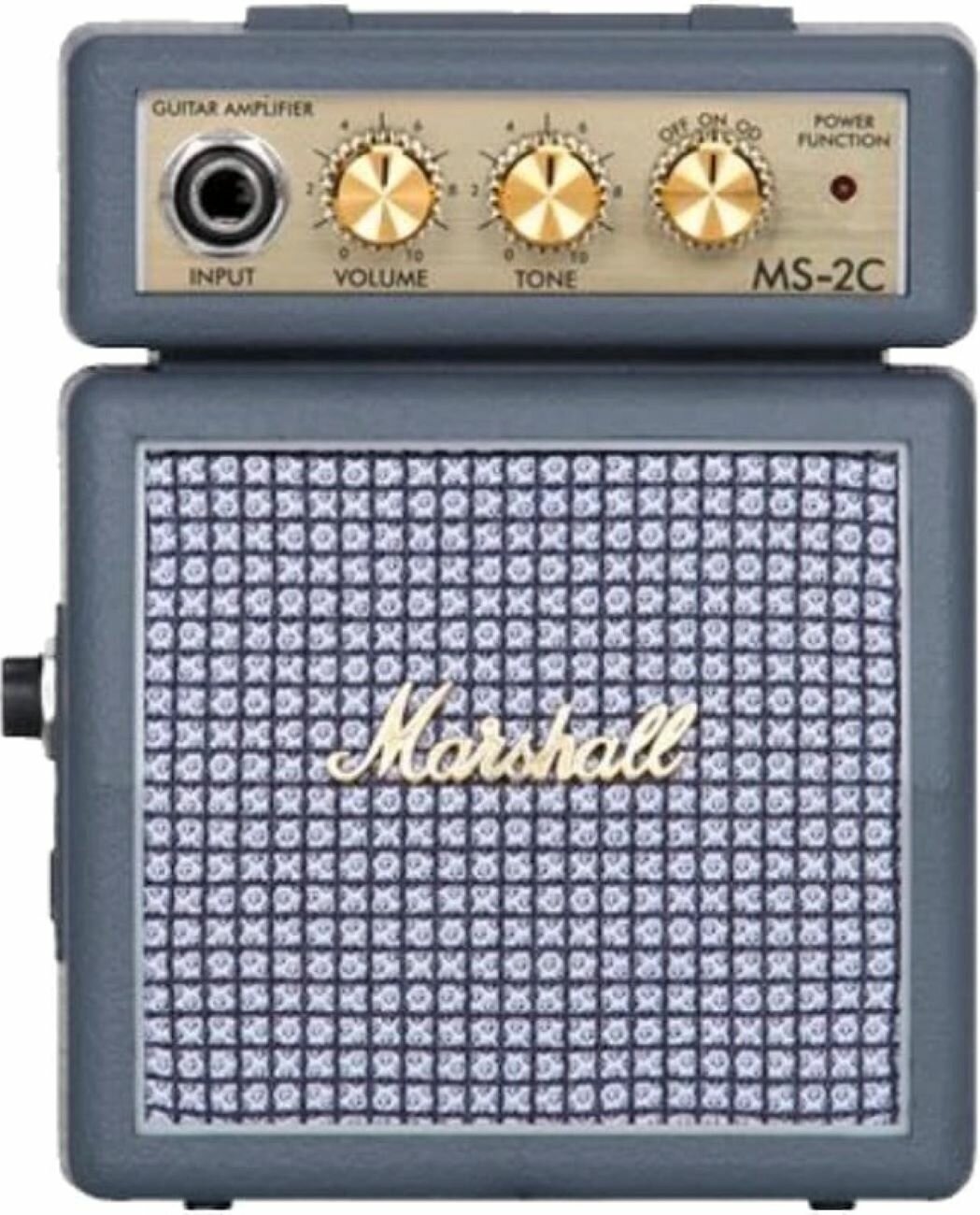 Гитарный комбоусилитель Marshall MS-2C Серый 3.5 мм, 6.3 мм