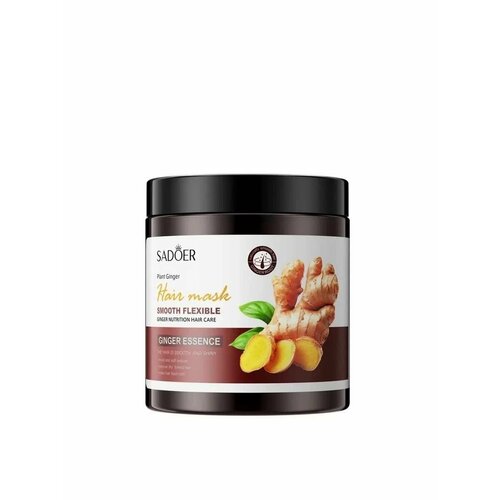 Маска для волос с экстрактом имбиря Sadoer Ginger Essence Smooth Flexible Hair Mask 500 г 779₽