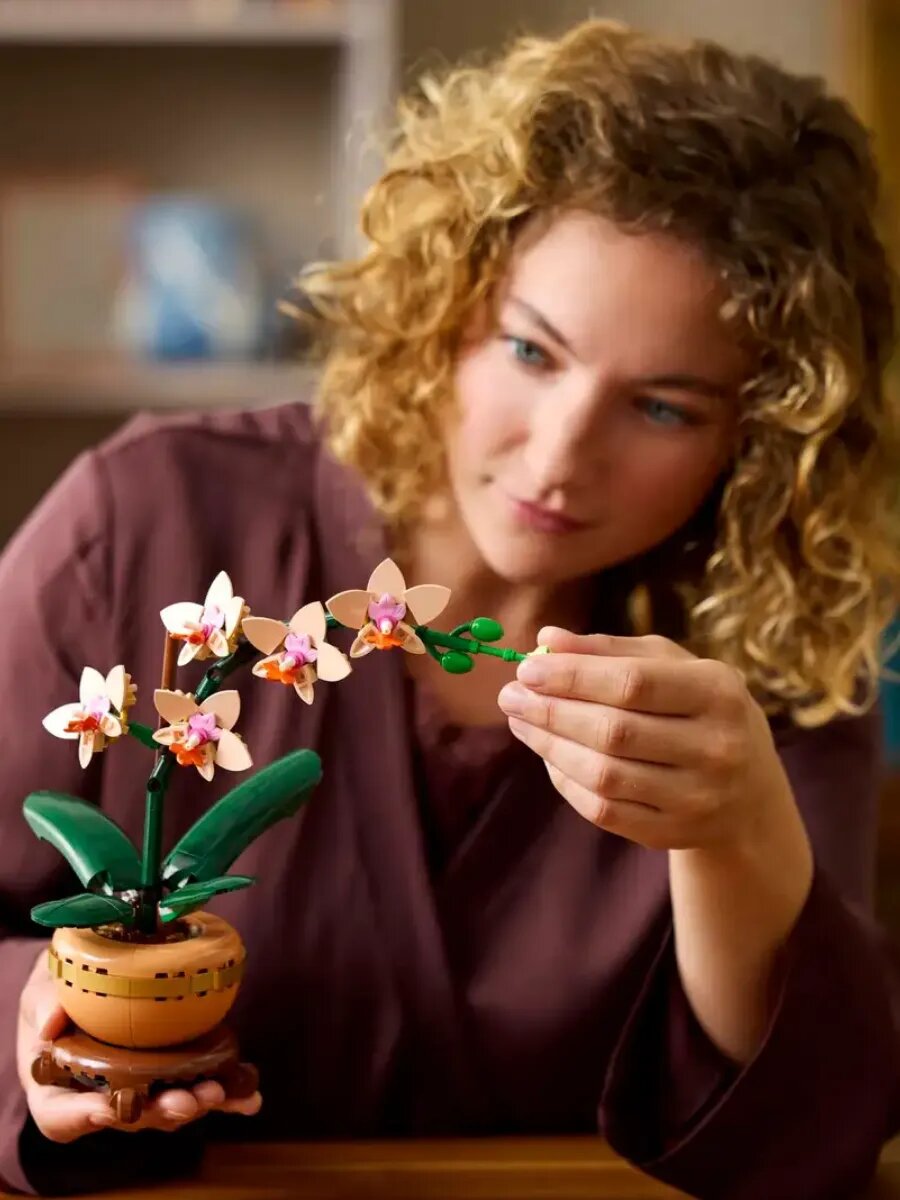 Конструктор LEGO (10343), Mini Orchid, 274 деталей, "Мини Орхидея" — фото 1
